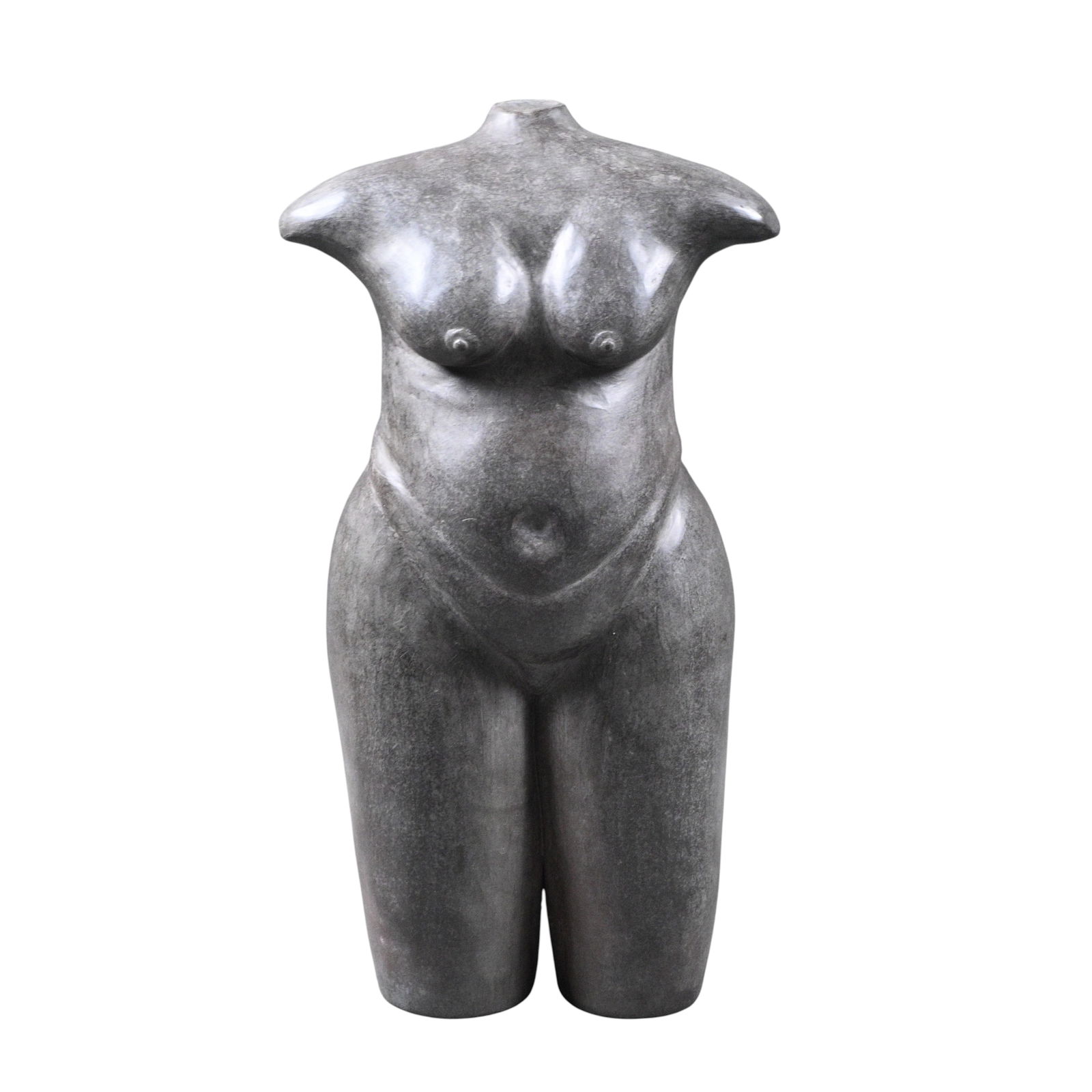 Wyman Rice. Female Bust: Wyman Rice. Female Bust.Signed. Ceramic. Exhibited at the 1997 LAL Nude Show. Kentucky artist. Excellent condition. Size: 19.25" H x 8.5" W x 6" D. Provenance: Prominent Private Kentucky