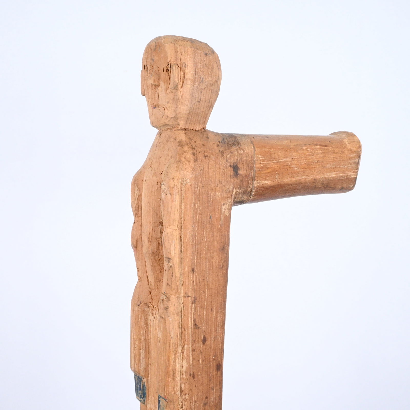 Carved Figural Marble Whimsy Cane - 5