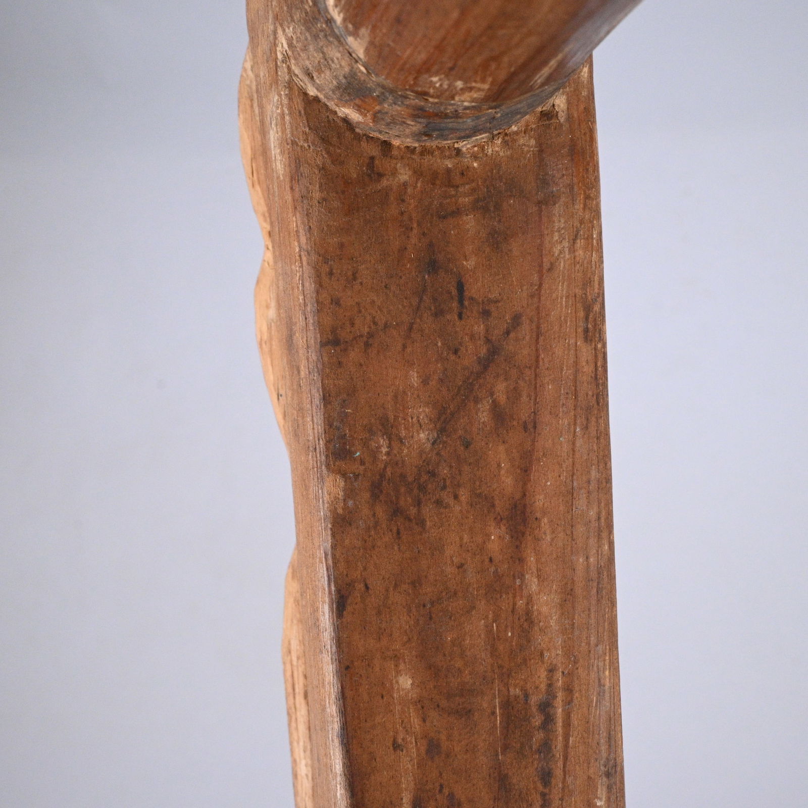 Carved Figural Marble Whimsy Cane - 8