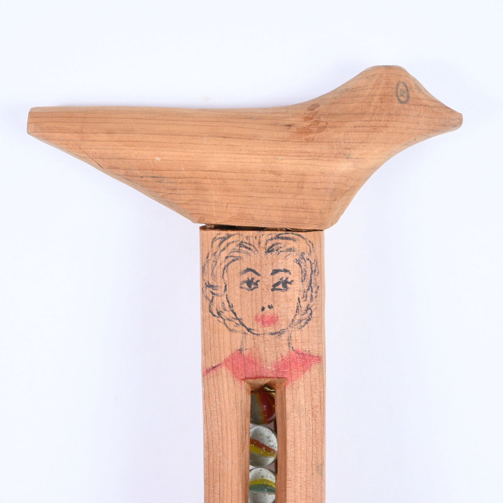 Baker Riddle. Carved Whimsy Cane - 4