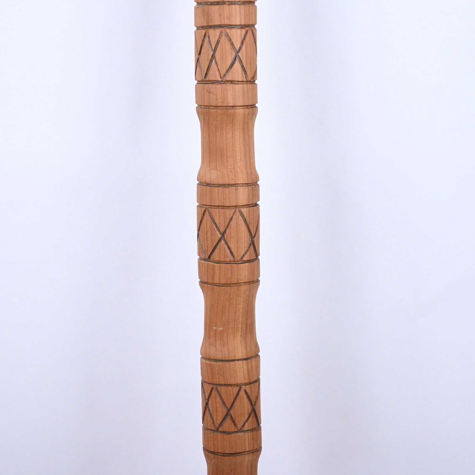 Baker Riddle. Carved Whimsy Cane - 6