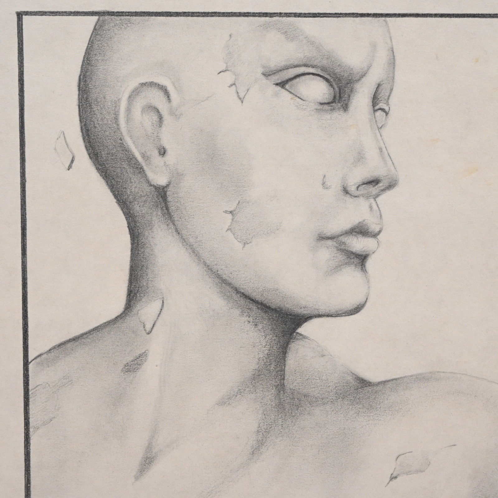 Jon Webb. Figure with Clock - 2