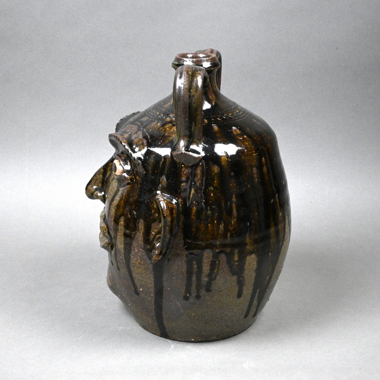 Clint Alderman. Face Jug - 3
