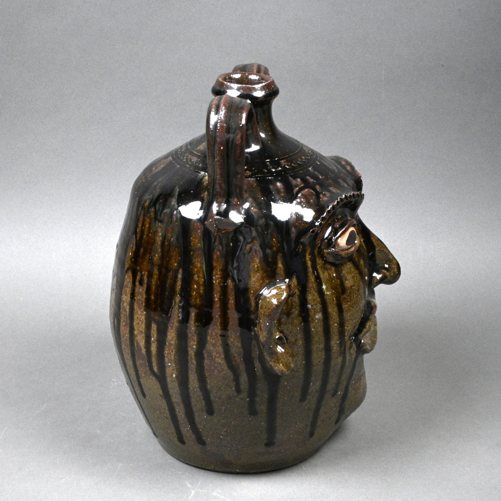 Clint Alderman. Face Jug - 5