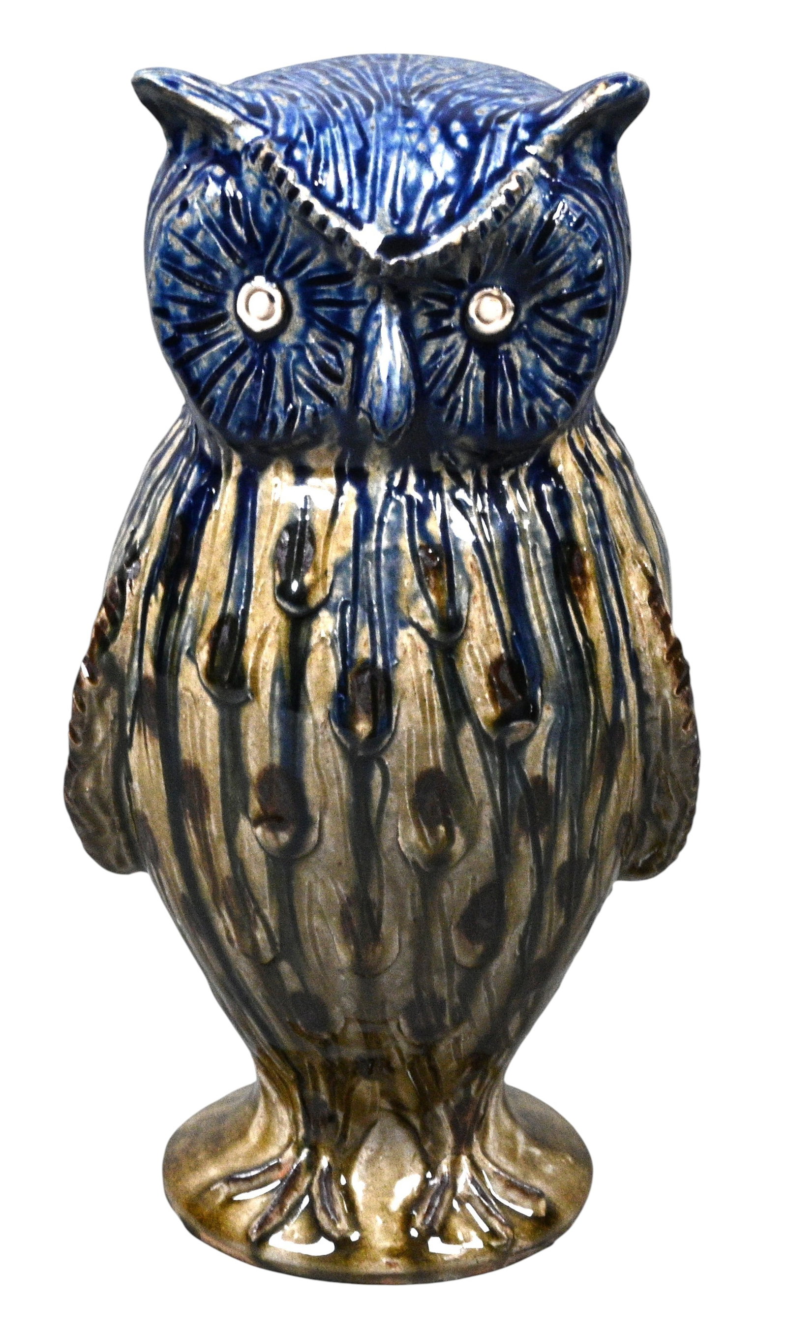 Clint Alderman. Owl: Clint Alderman. Owl. 2024. Signed and Dated. Mint condition. Size: 14" H. Provenance: Private Georgia Collection. Est. $300 - $600. Ship: In-House Shipping Available.