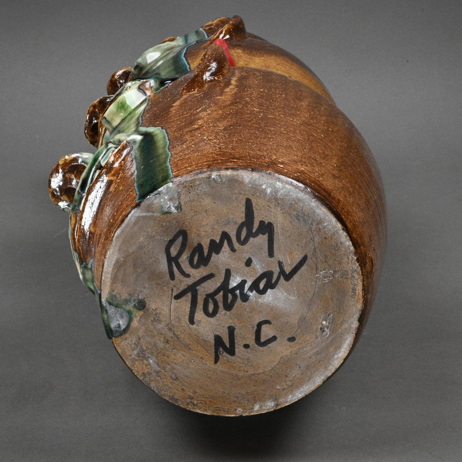 Randy Tobias. Three Stack Devil Face Jugs - 11