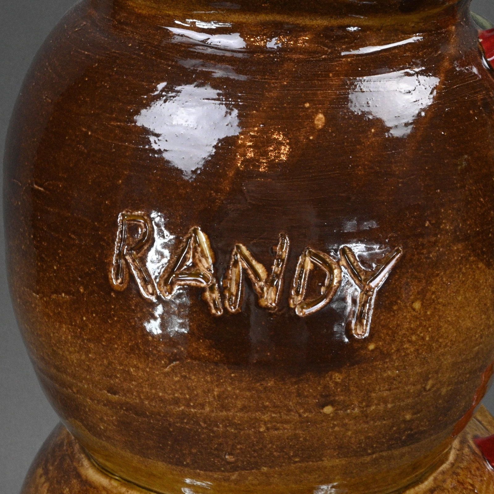 Randy Tobias. Three Stack Devil Face Jugs - 6