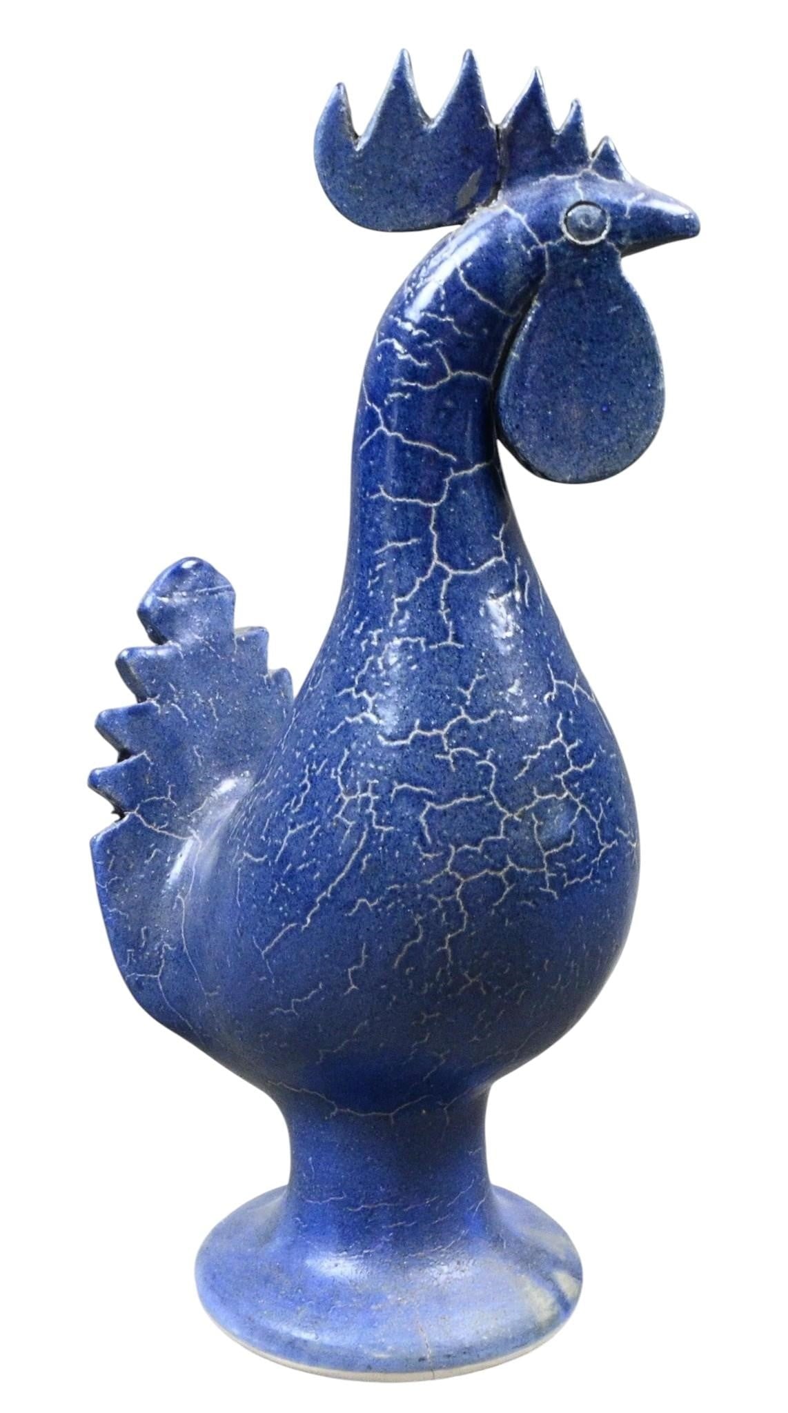 Edwin Meaders. Blue Rooster (1 of 10)