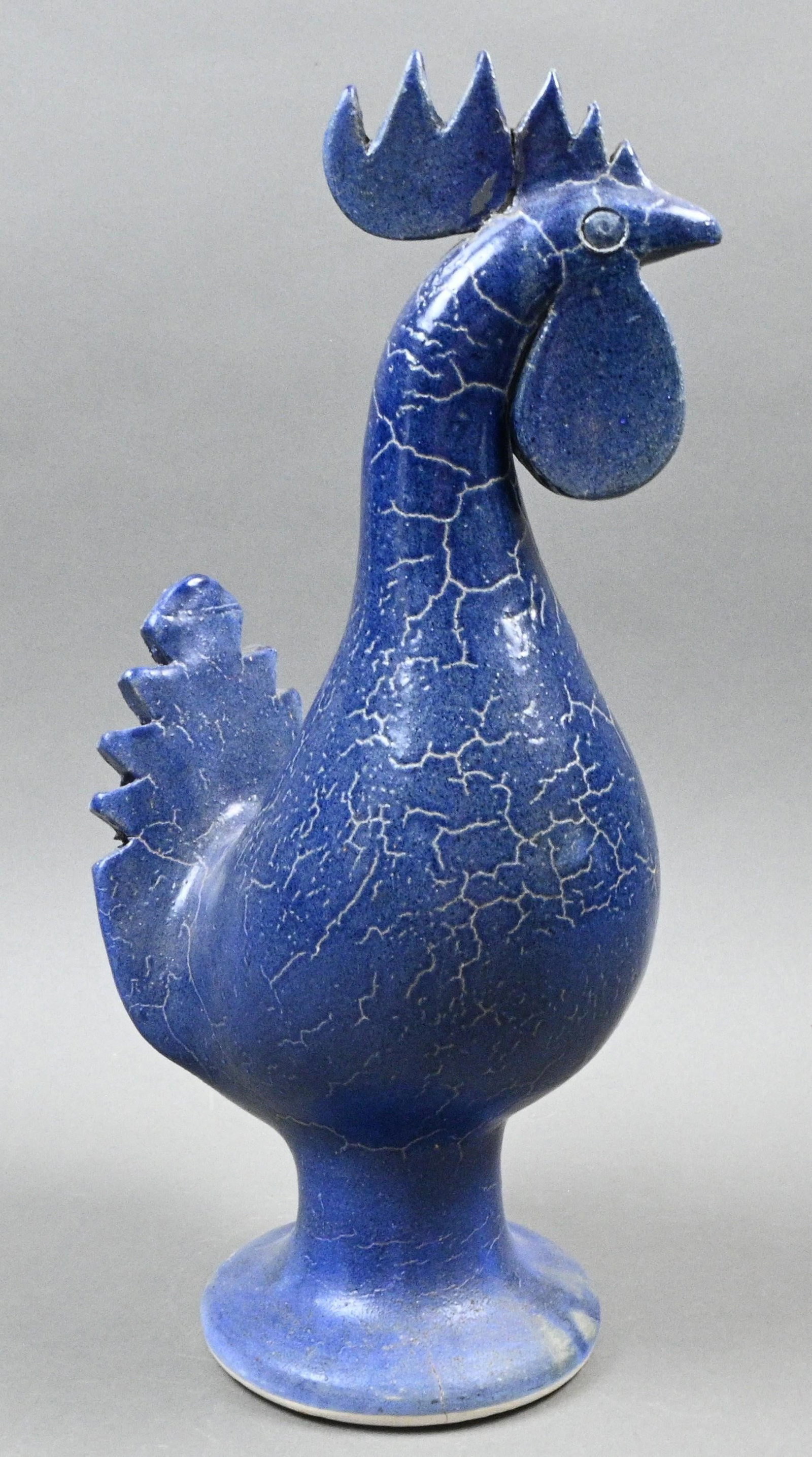 Edwin Meaders. Blue Rooster - 2