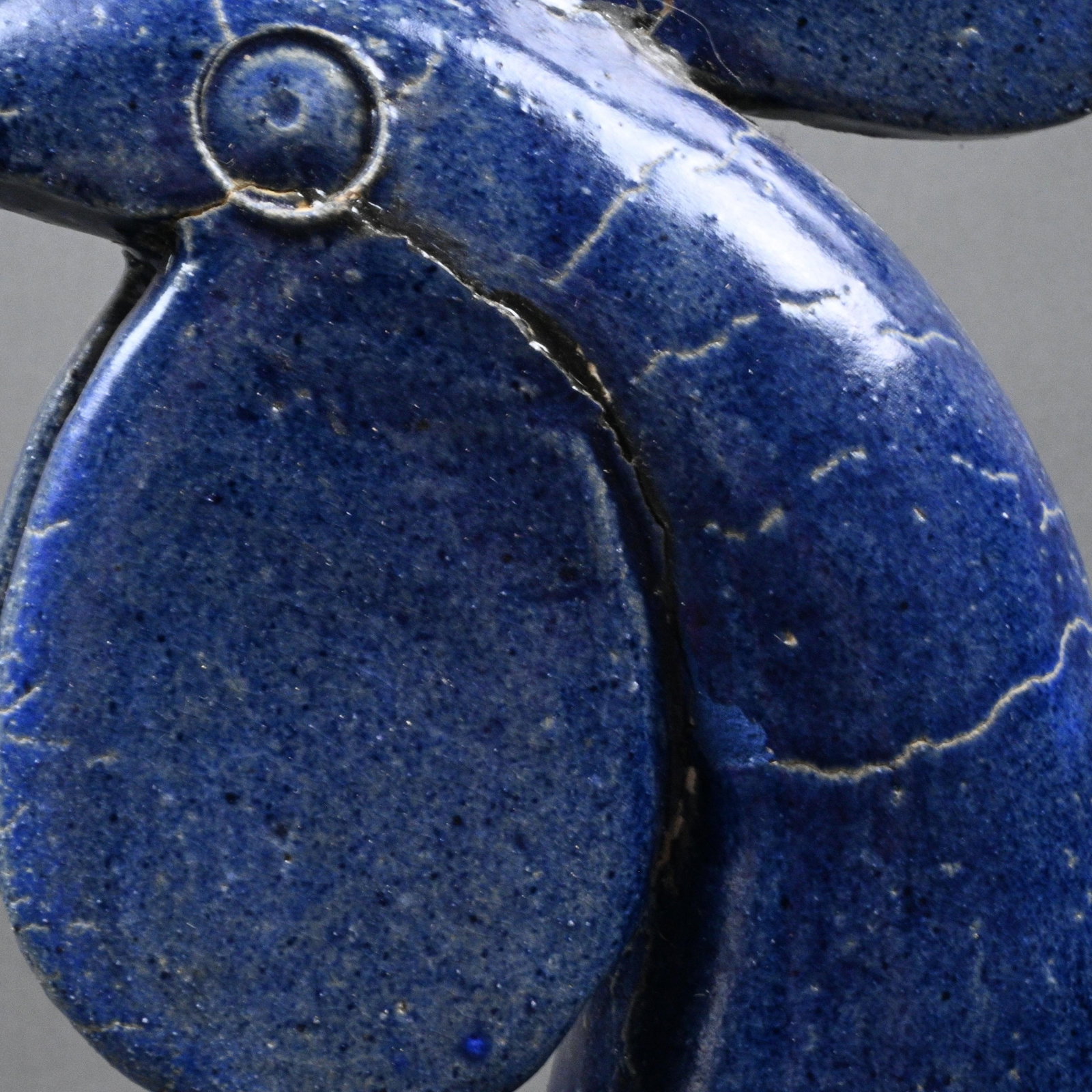 Edwin Meaders. Blue Rooster - 7