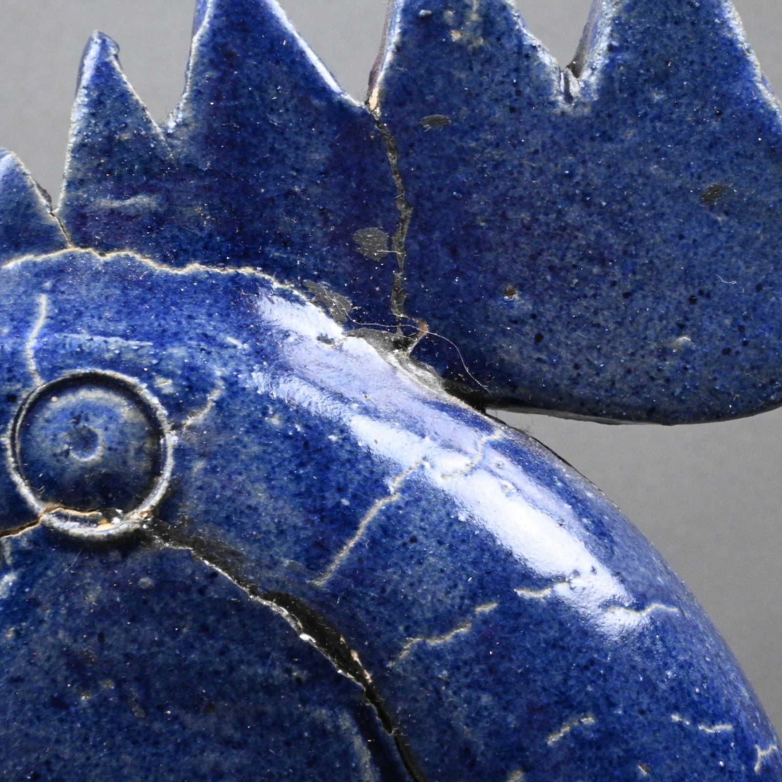 Edwin Meaders. Blue Rooster - 8