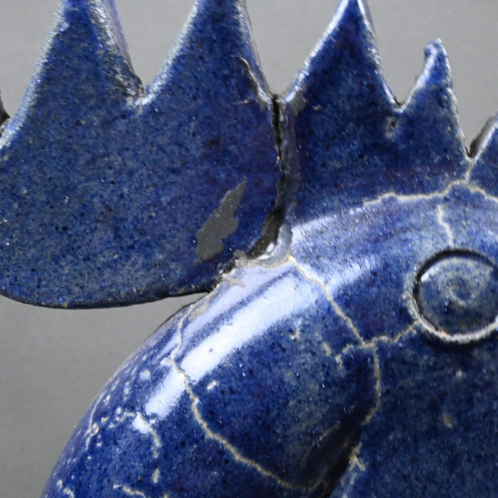 Edwin Meaders. Blue Rooster - 9