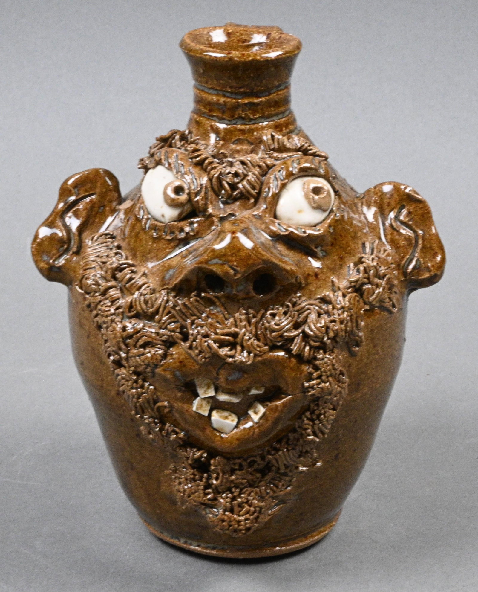 Crystal King. Face Jug - 2