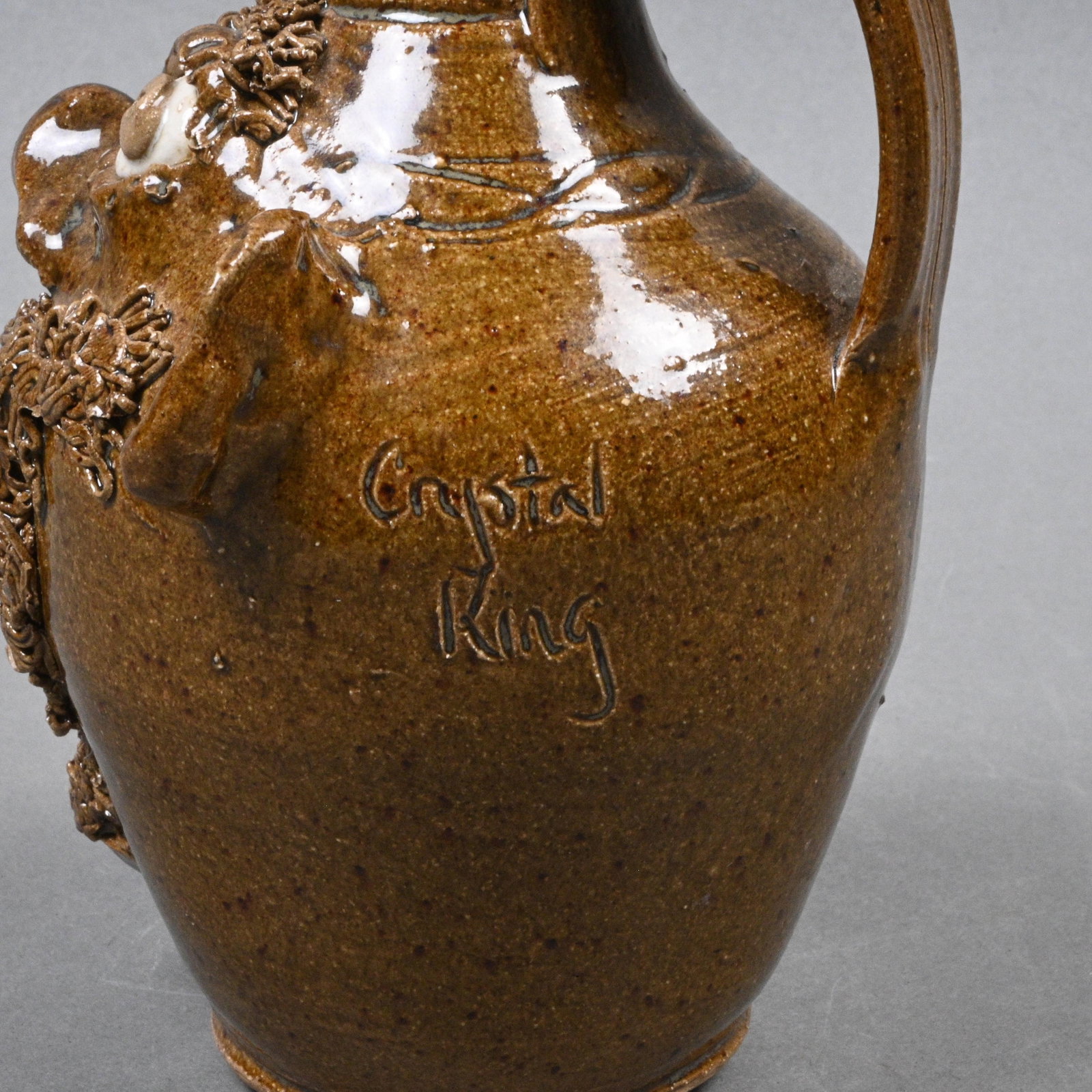 Crystal King. Face Jug - 6