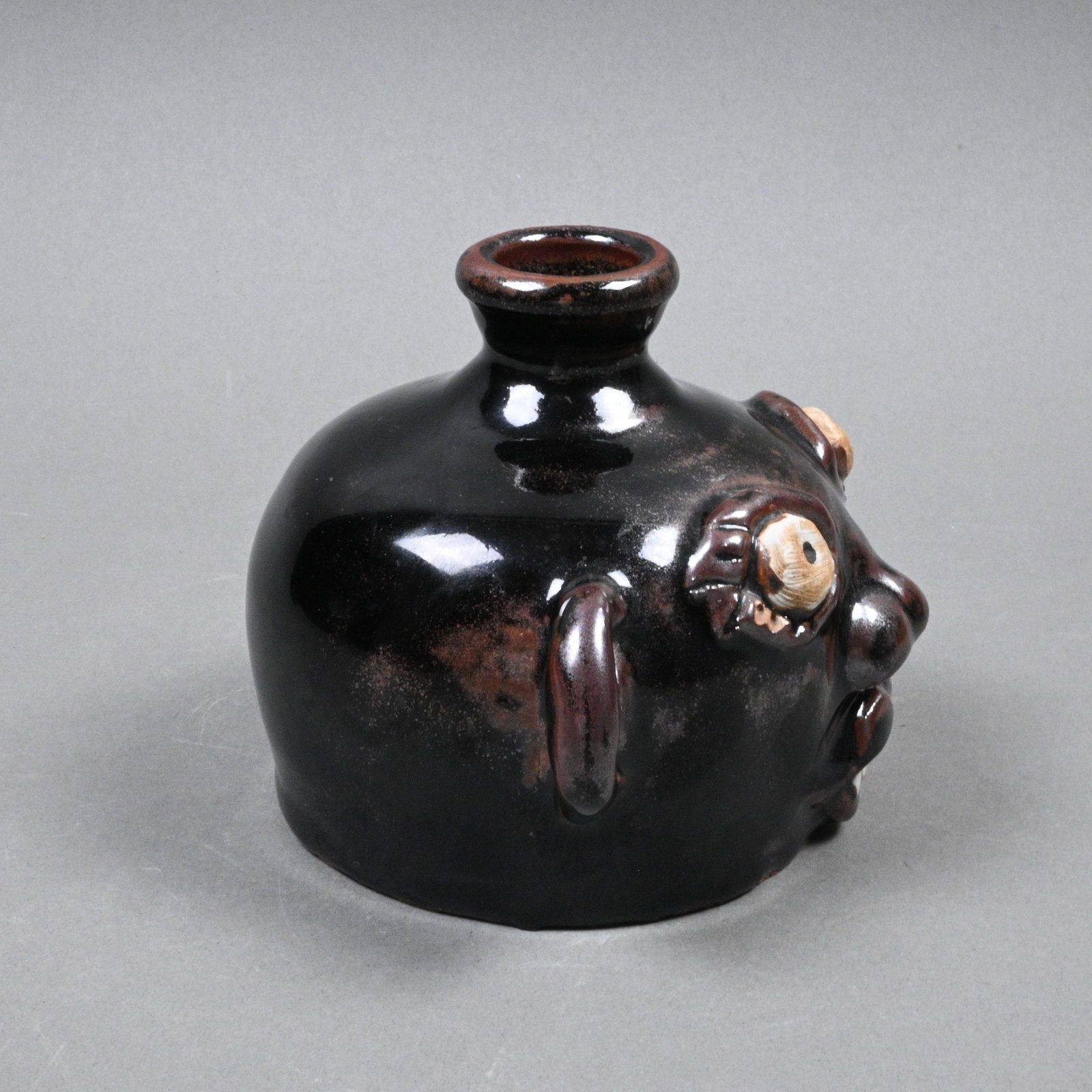 Bug Eyed Face Jug - 3