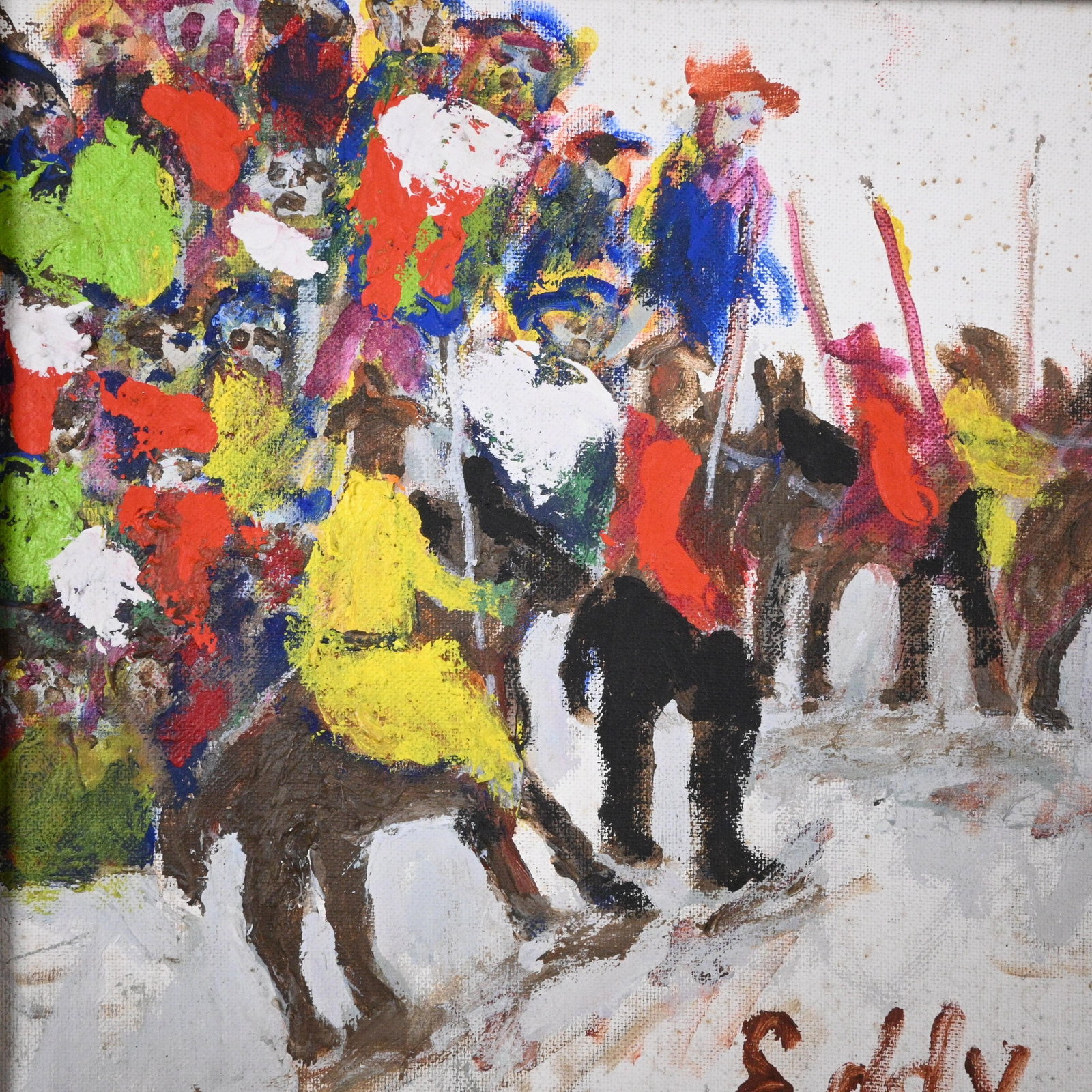 Eddy Mumma. Mounted Procession - 2