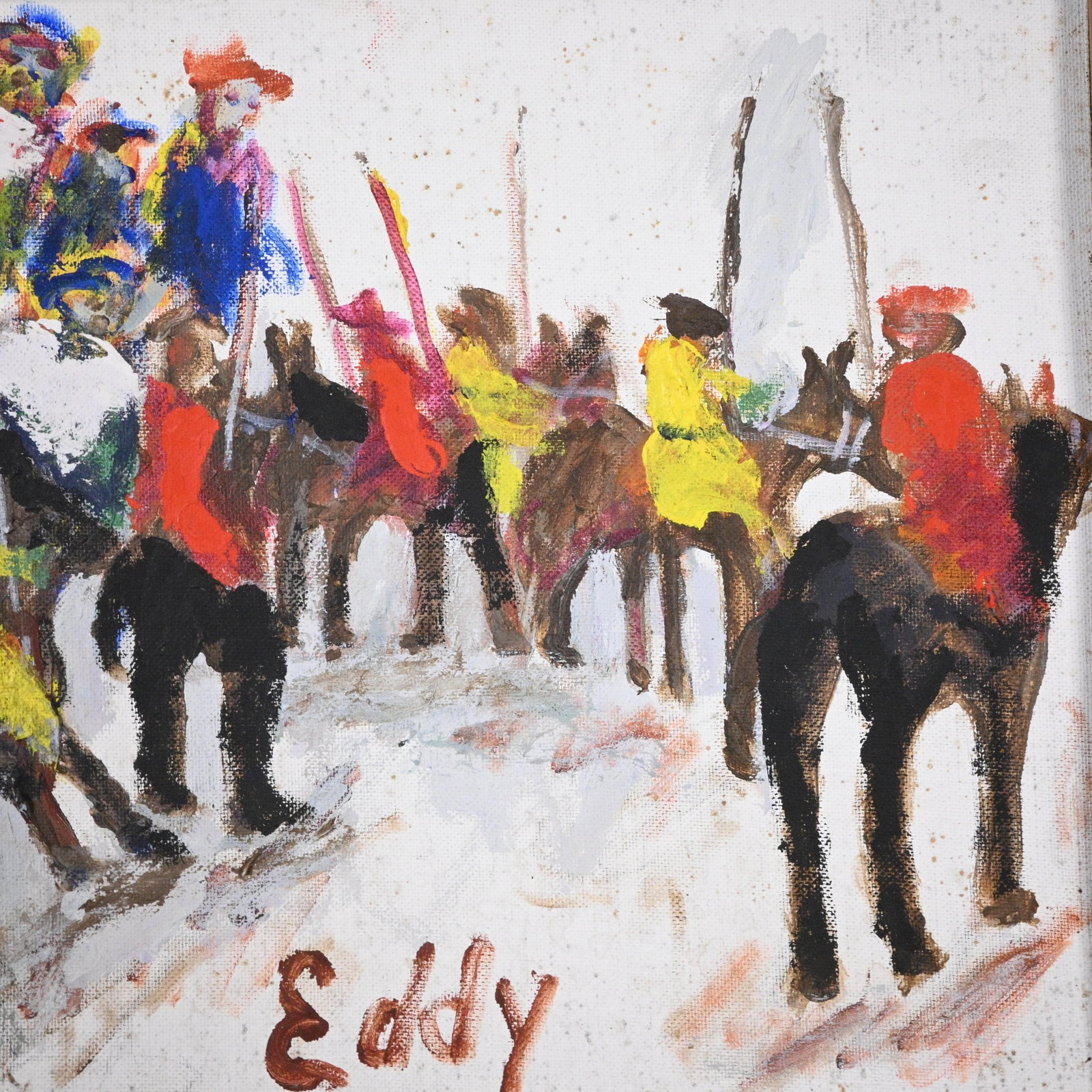 Eddy Mumma. Mounted Procession - 3