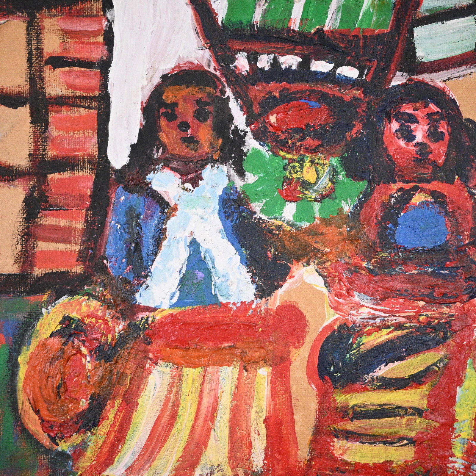 Eddy Mumma. Interior with Two Figures - 2