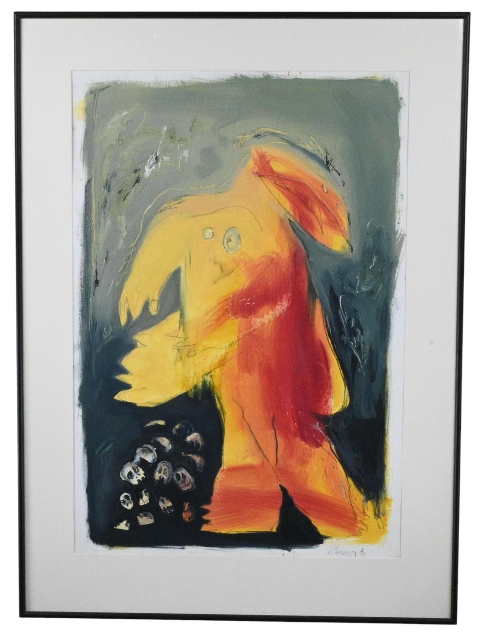Casey McGlynn. Monster Standing Over Skulls (1 of 4)