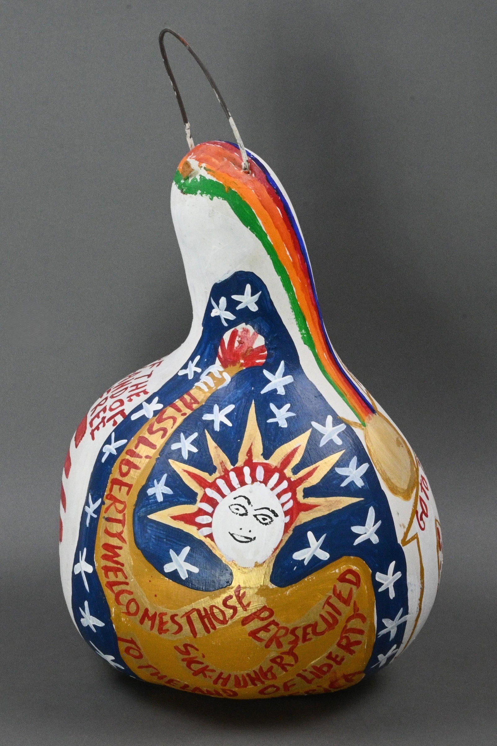B.F. Perkins. Painted Gourd - 2