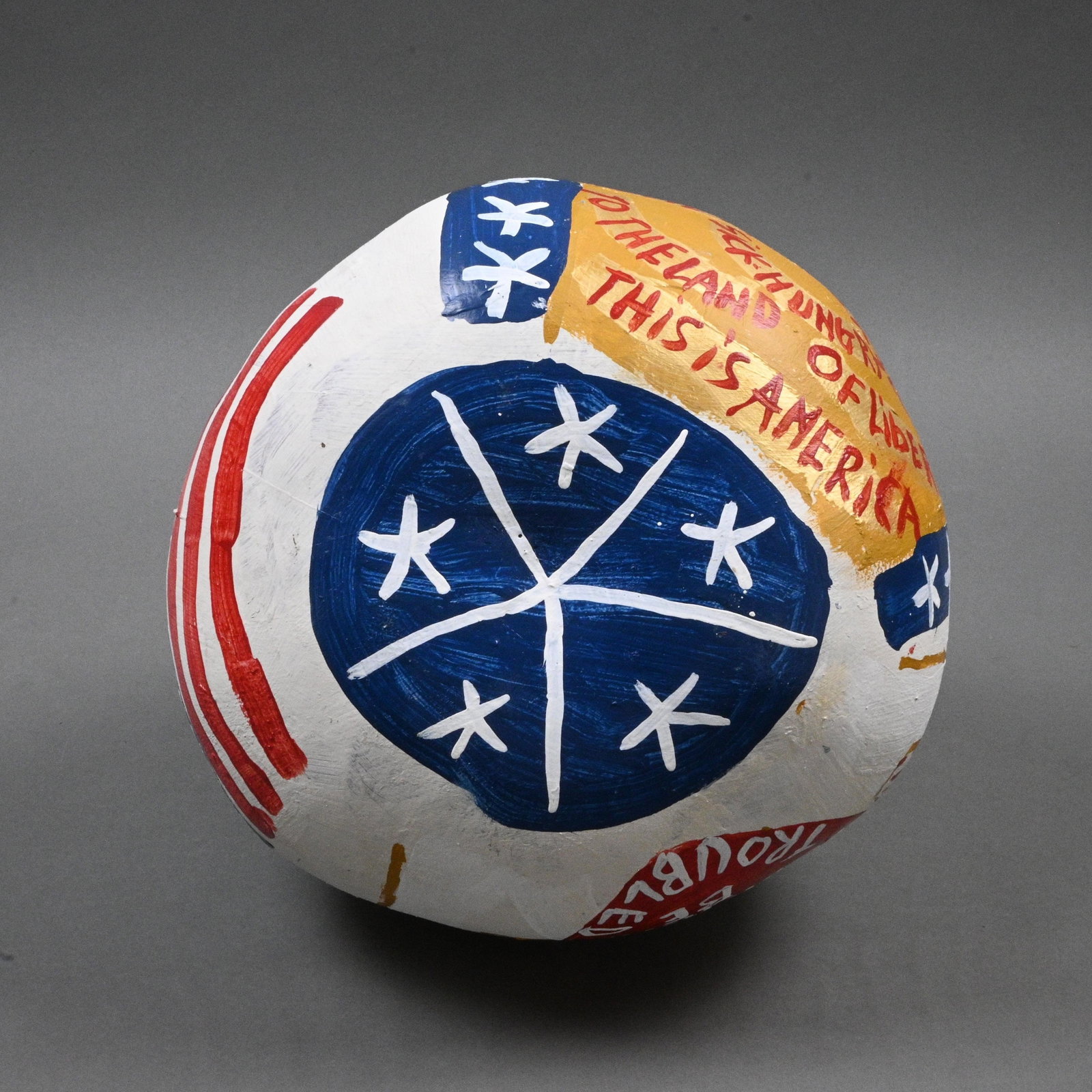 B.F. Perkins. Painted Gourd - 6