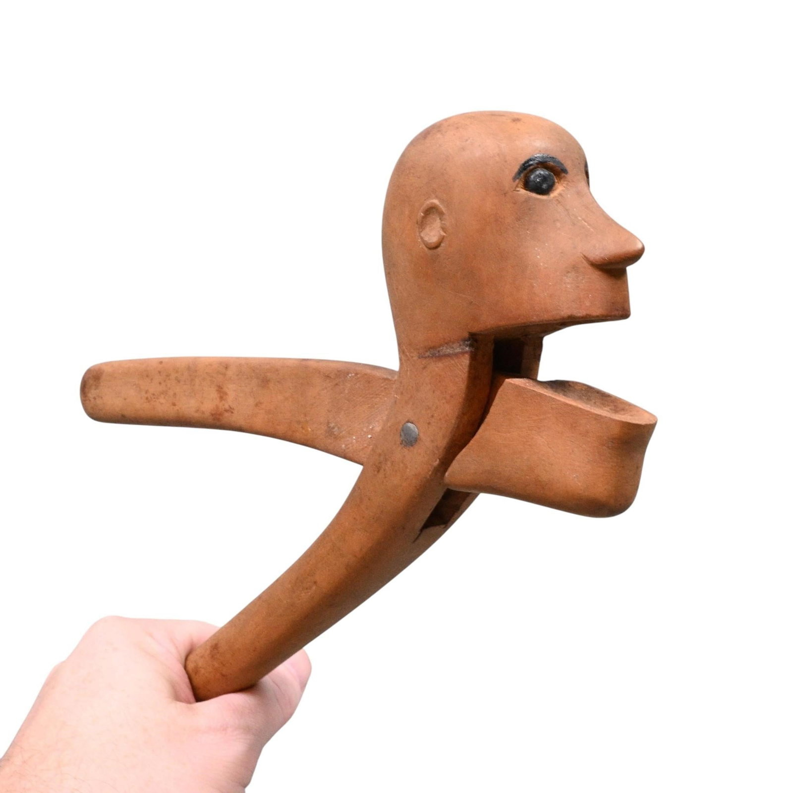 Folk Art Wooden Carved Nutcracker (1 of 7)