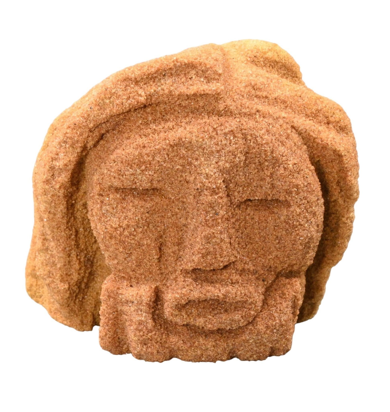 Mr. Imagination. Small Sandstone Head Sculpture (1 of 7)