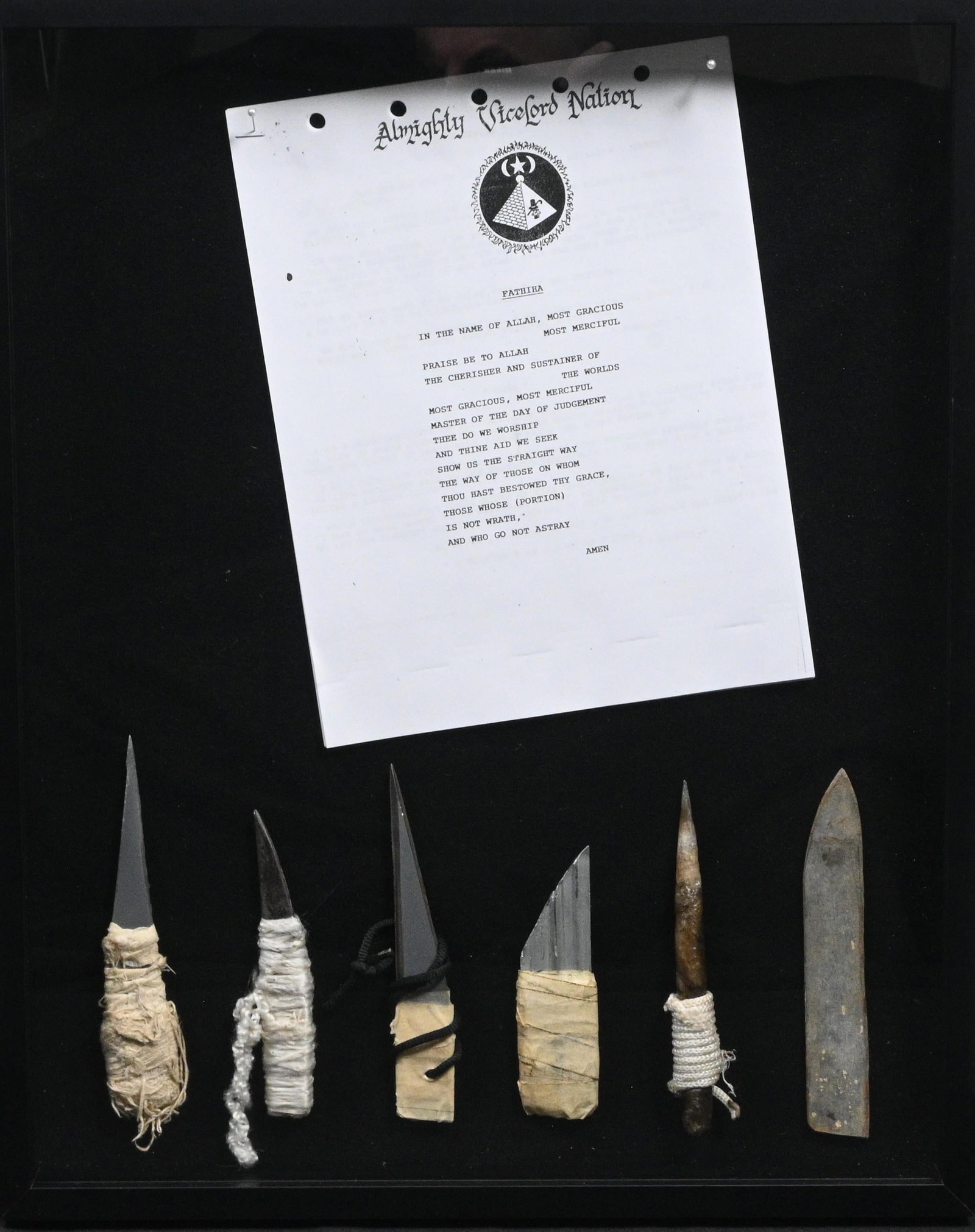Eric Cunningham. American Made Prison Shanks (1 of 5)