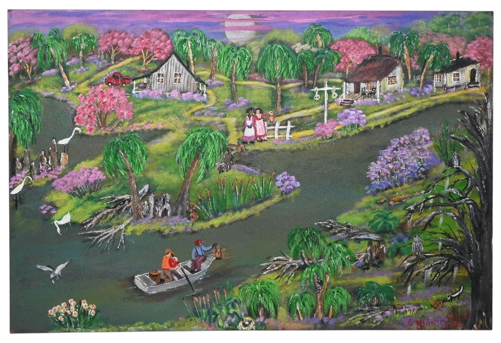Marjorie Rose Powell. Southern River Life Painting (1 of 8)