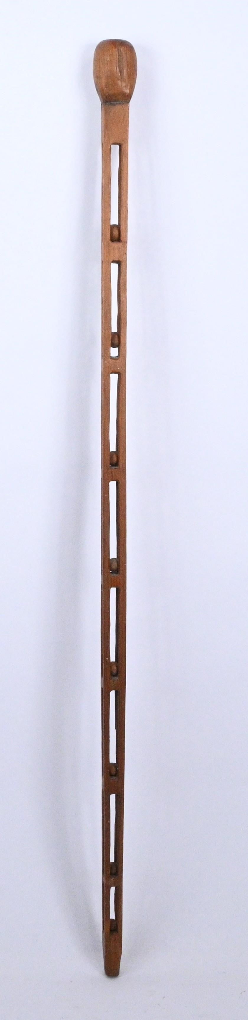 Small Whimsy Cane with Eight Enclosed Balls - 2