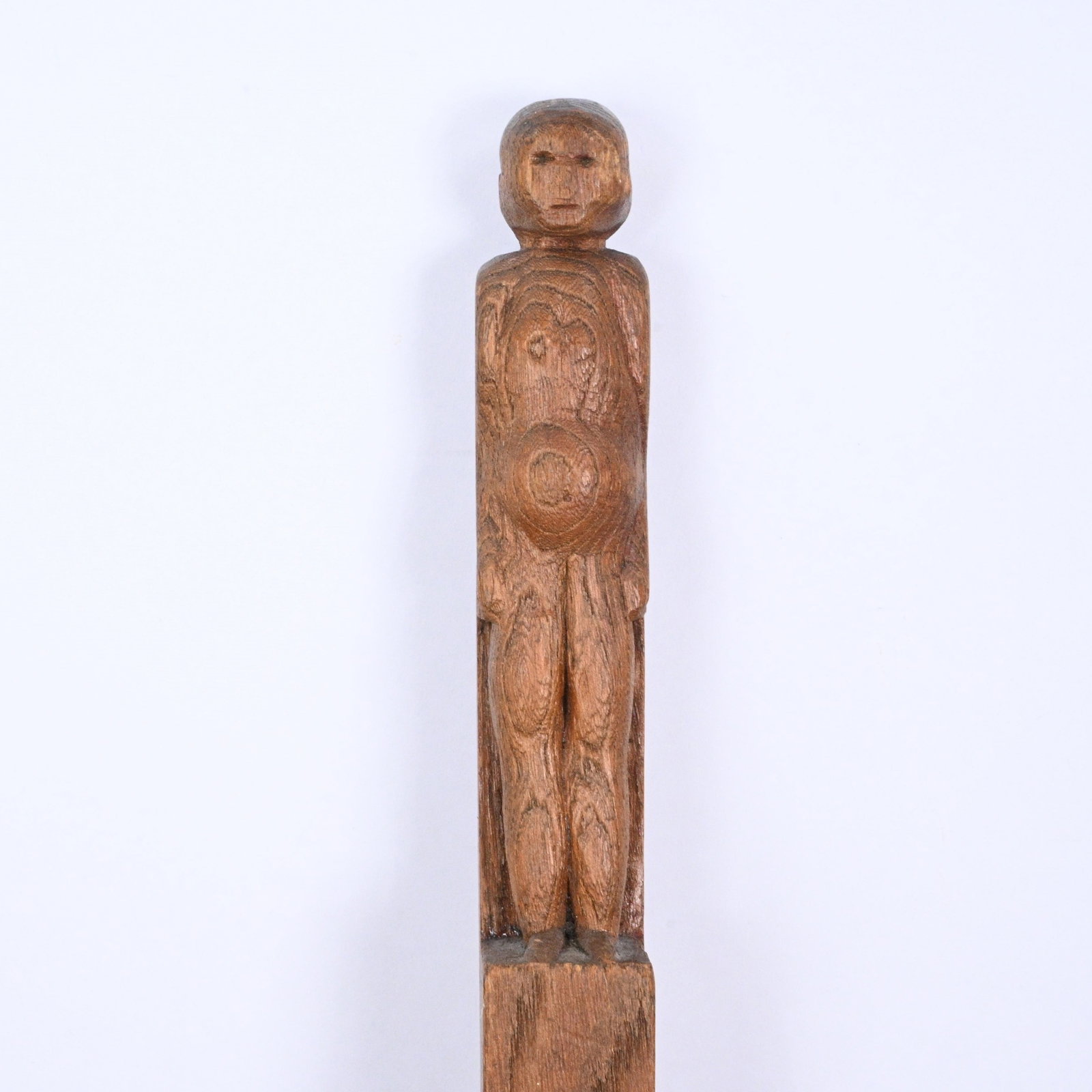 Whimsy Cane with Carved Figural - 6