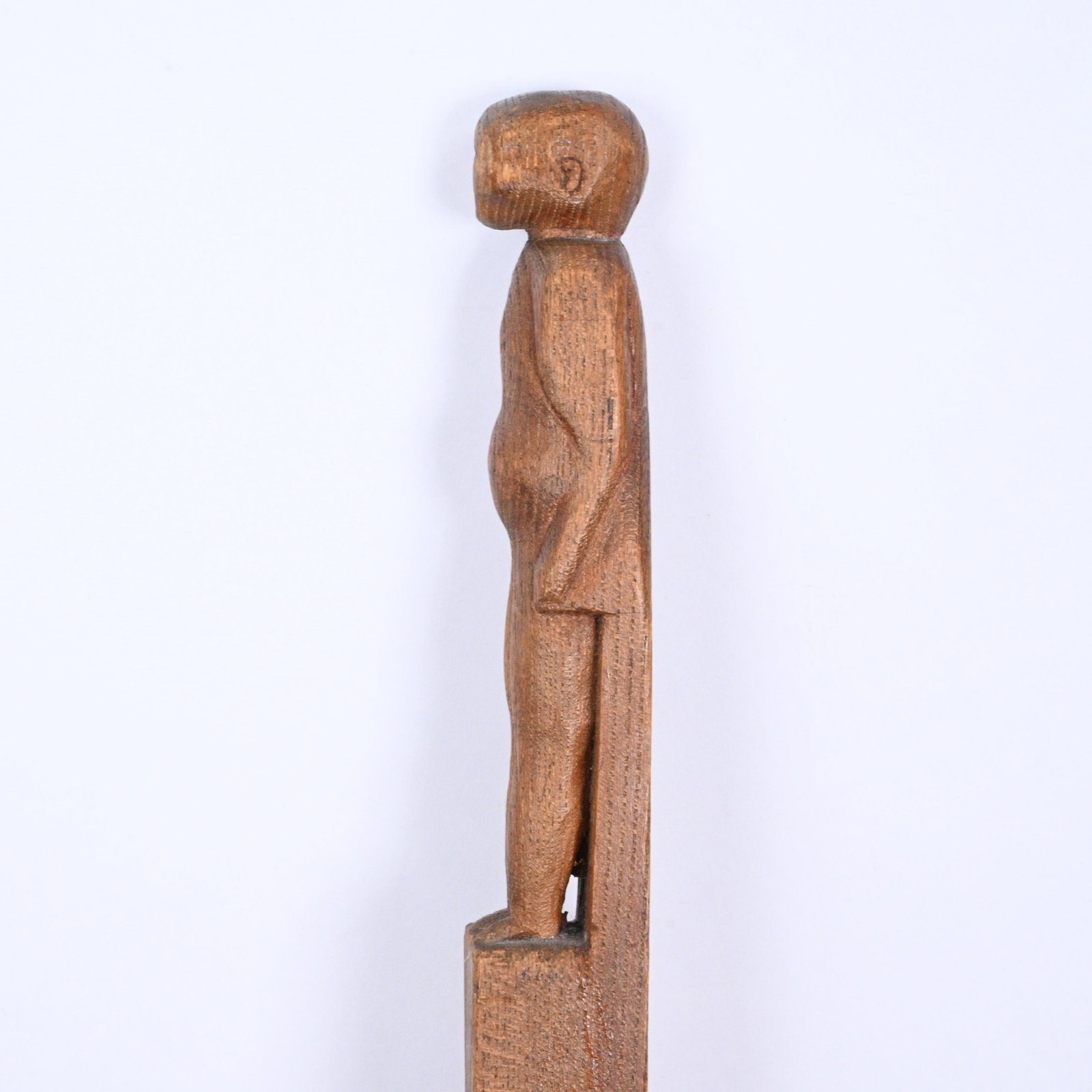 Whimsy Cane with Carved Figural - 9