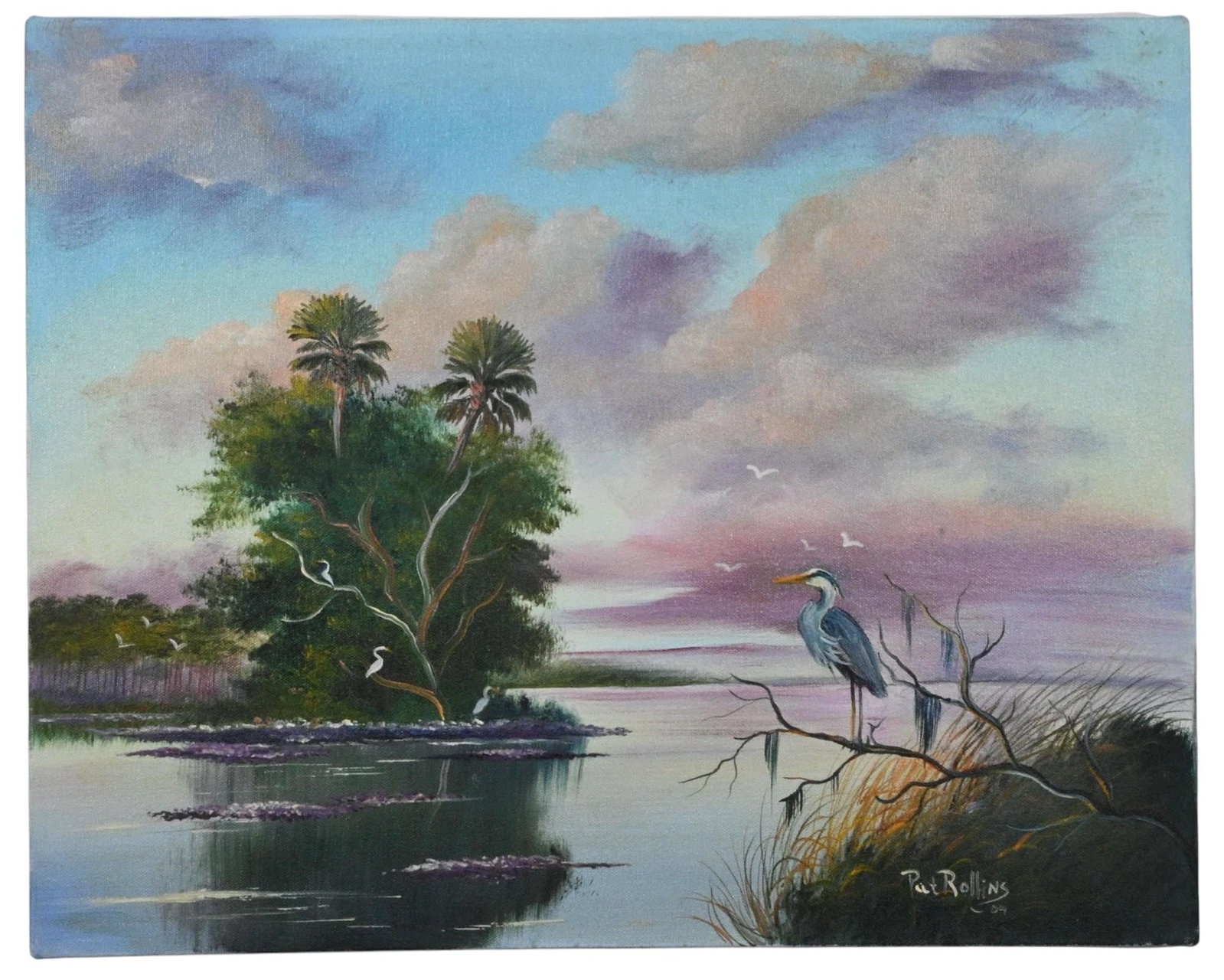 Pat Rollins. Heron at Twilight (1 of 5)