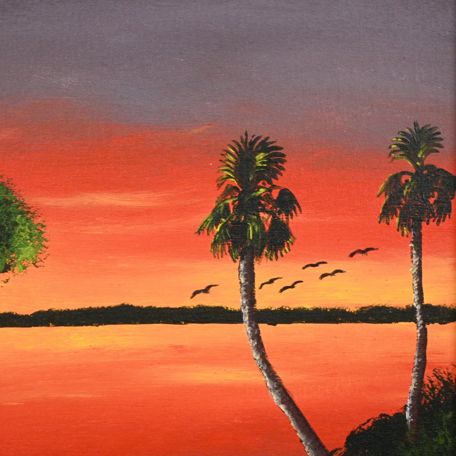 Douglas Moore. Palms at Sunset - 3