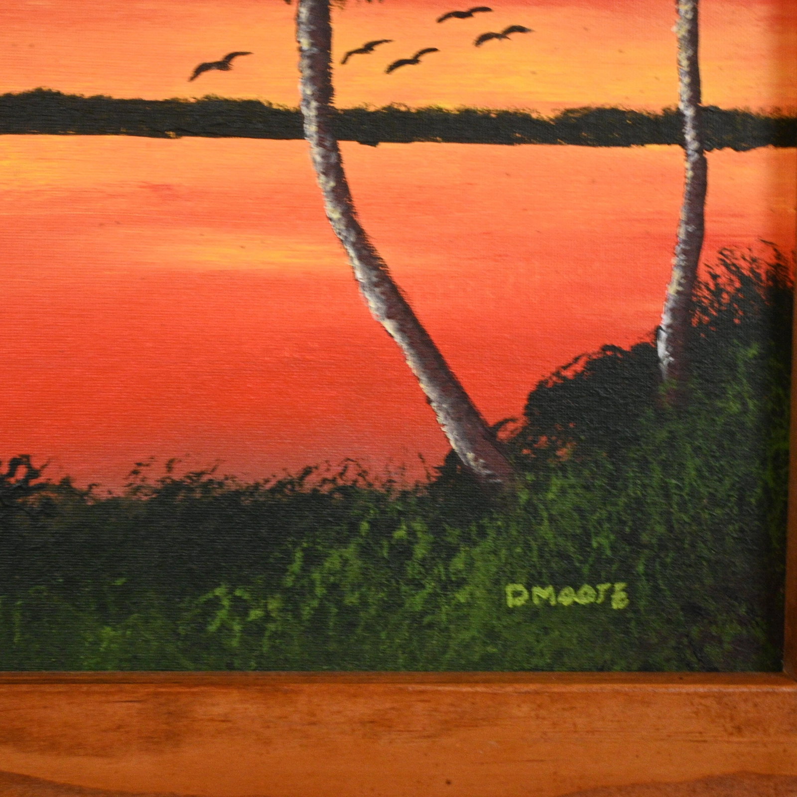 Douglas Moore. Palms at Sunset - 4
