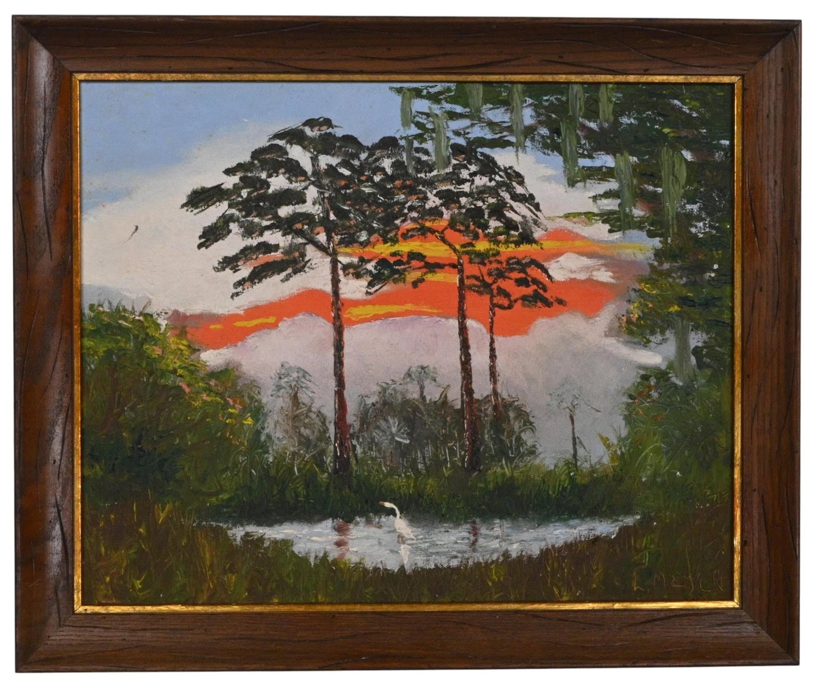 L. Meyer. Florida Swamp Painting (1 of 6)