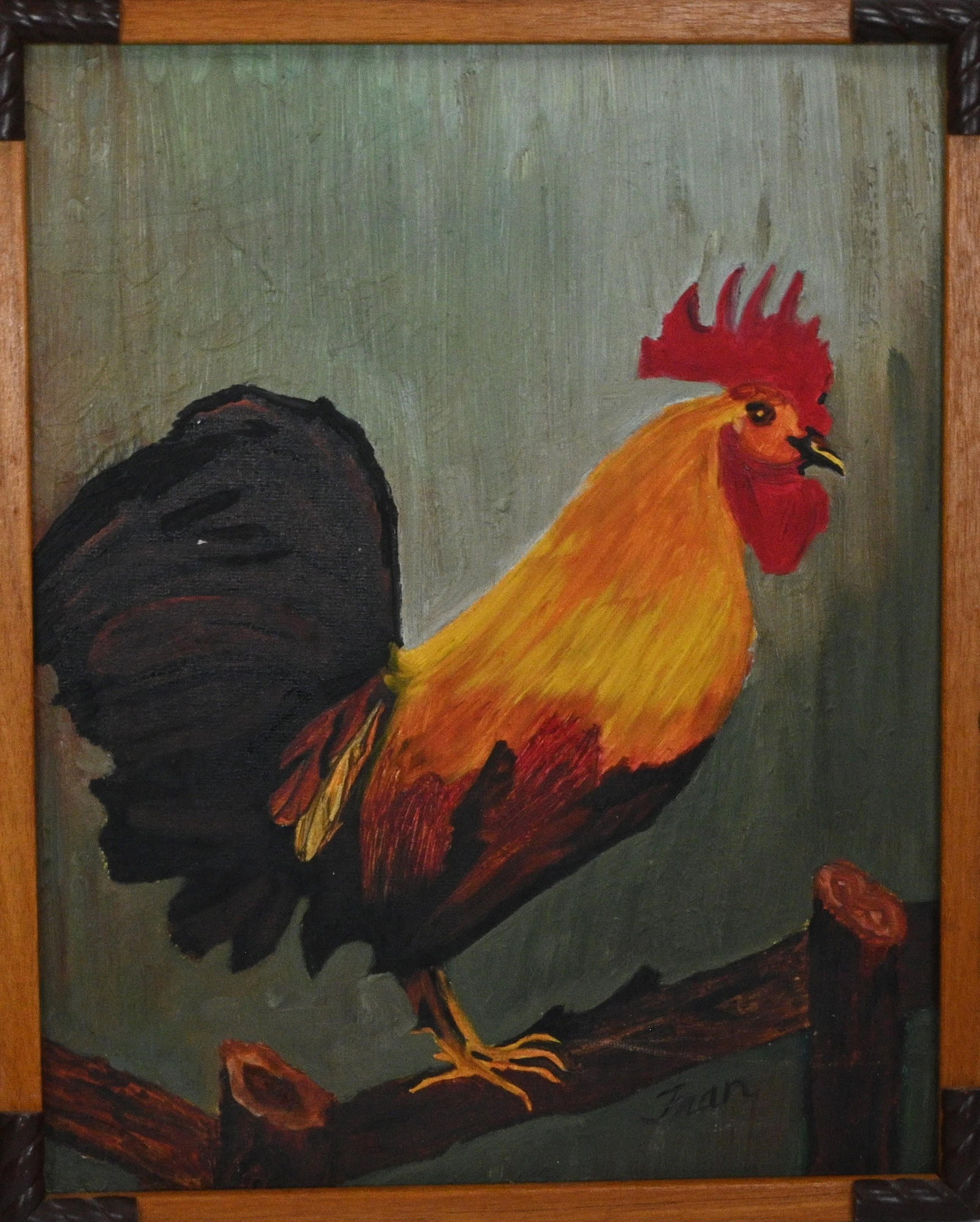 Rooster Paintings - 4