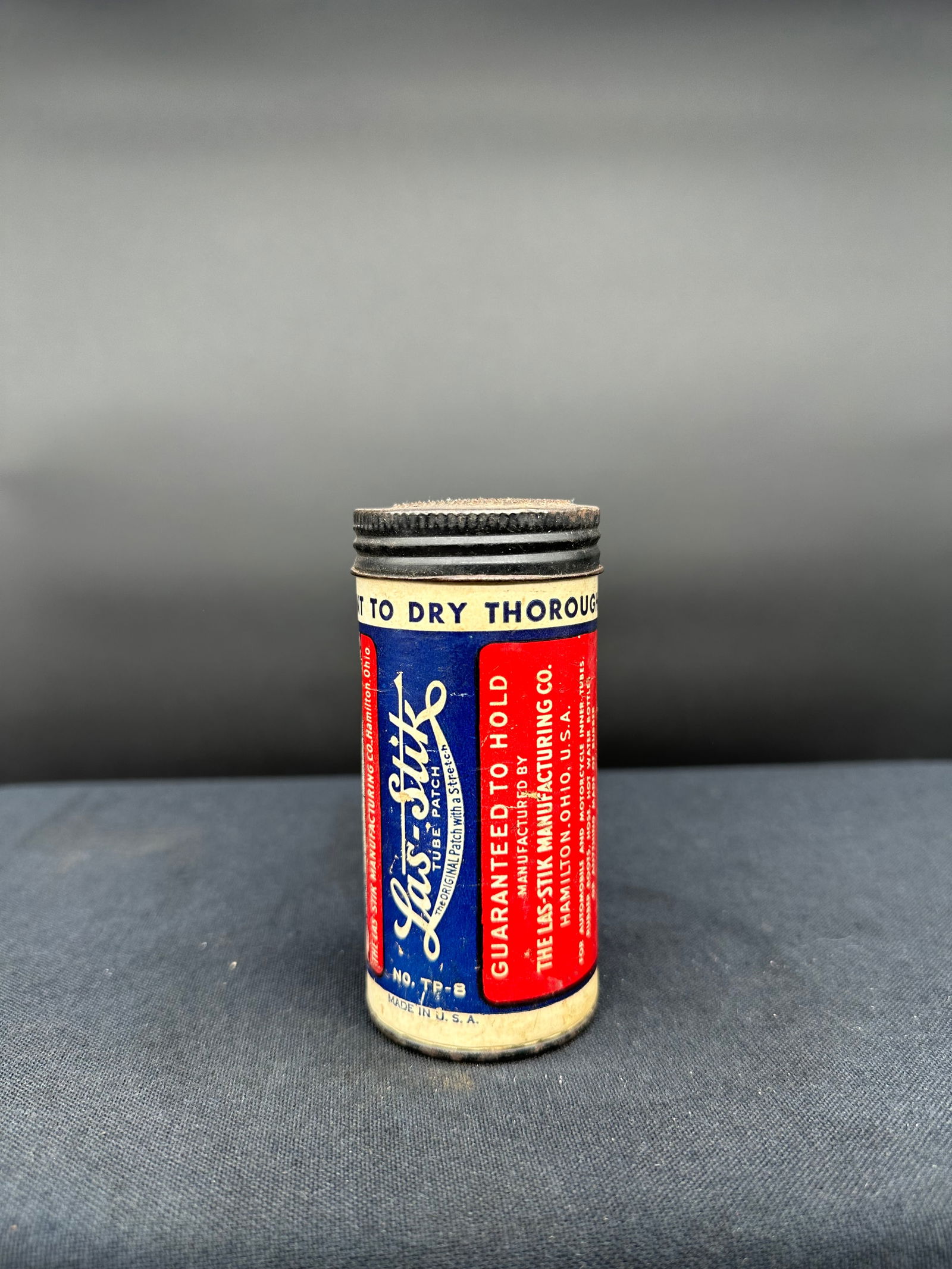 LAS-STIK TIRE TUBE PATCH REPAIR KIT (1 of 6)