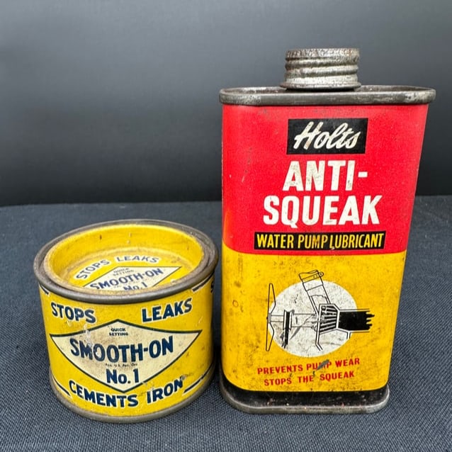 LOT OF 2 AUTOMOTIVE LUBRICANT CANS (1 of 5)