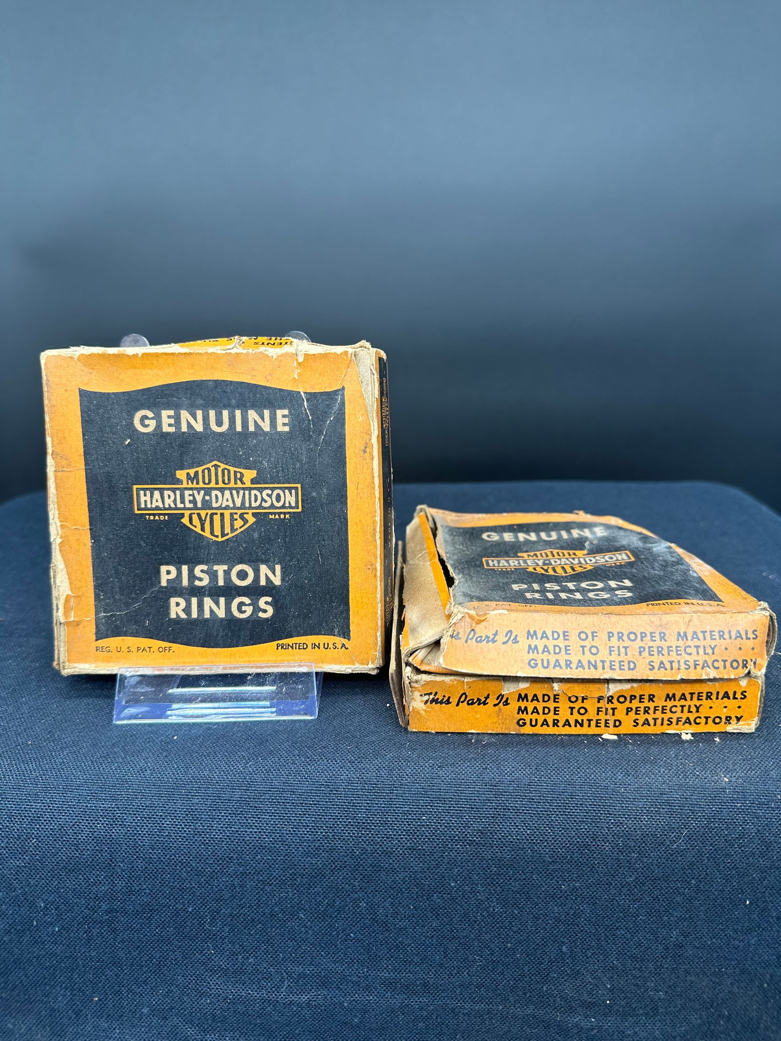 LOT OF 3 HARLEY DAVIDSON NOS PISTON RINGS BOXES (1 of 8)