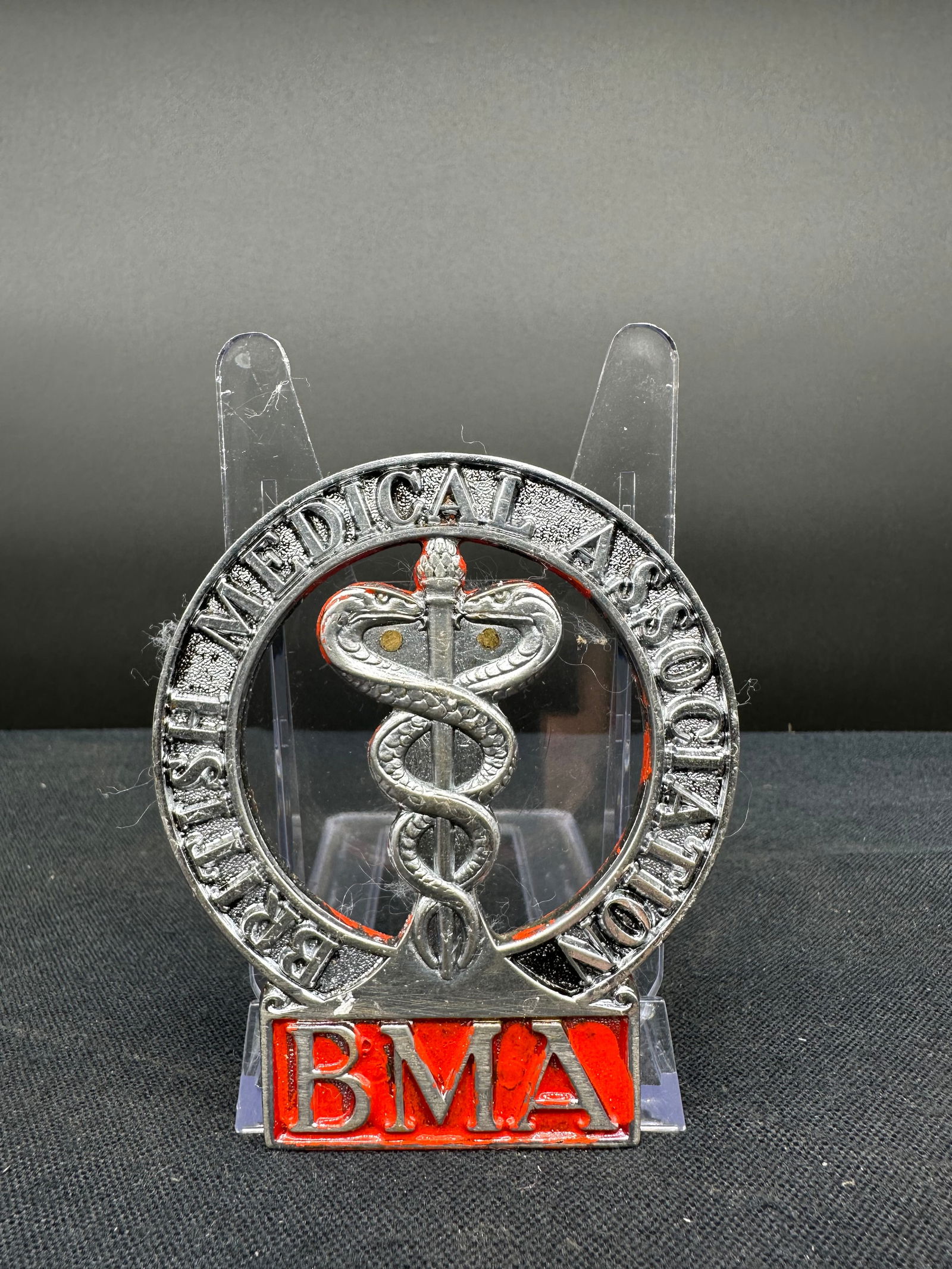 BRITISH MEDICAL ASSOCIATION RADIATOR EMBLEM (1 of 2)