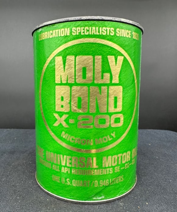 MOLY BOND X100 OIL 1 QUART OIL CAN (1 of 5)
