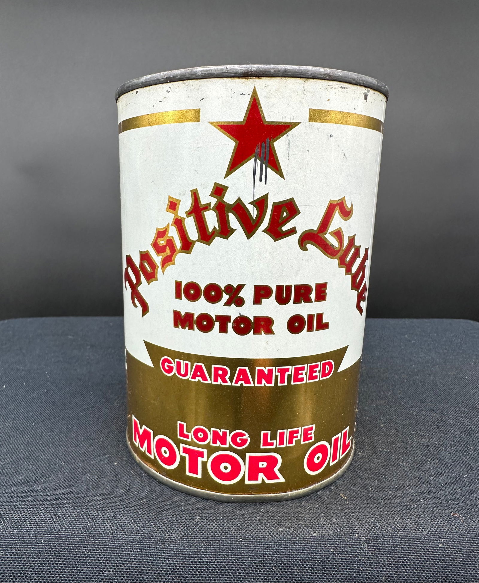 POSITIVE LUBE MOTOR OIL 1 QUART CAN (1 of 6)