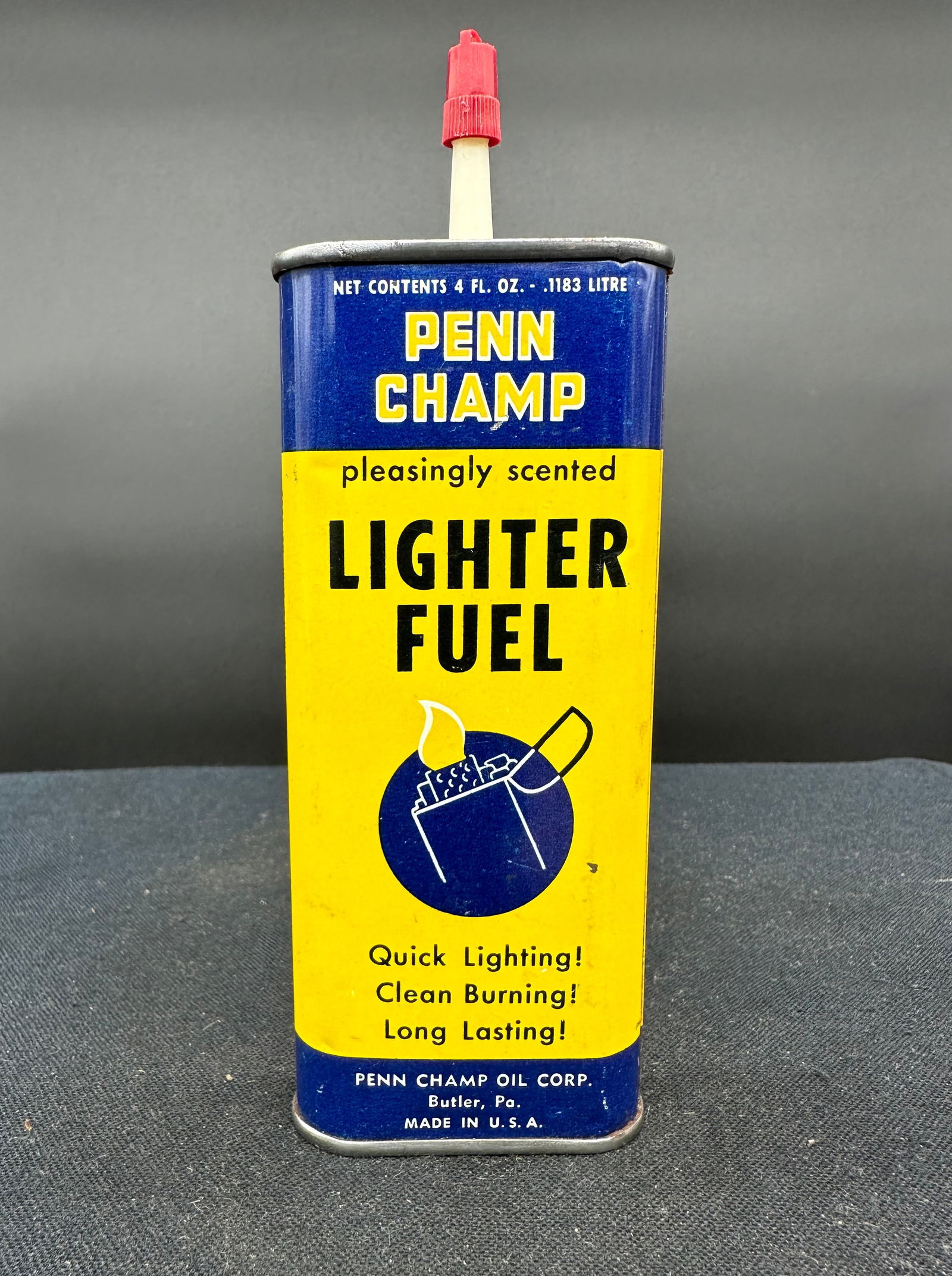 PENN CHAMP LIGHTER FLUID HANDY OILER (1 of 4)