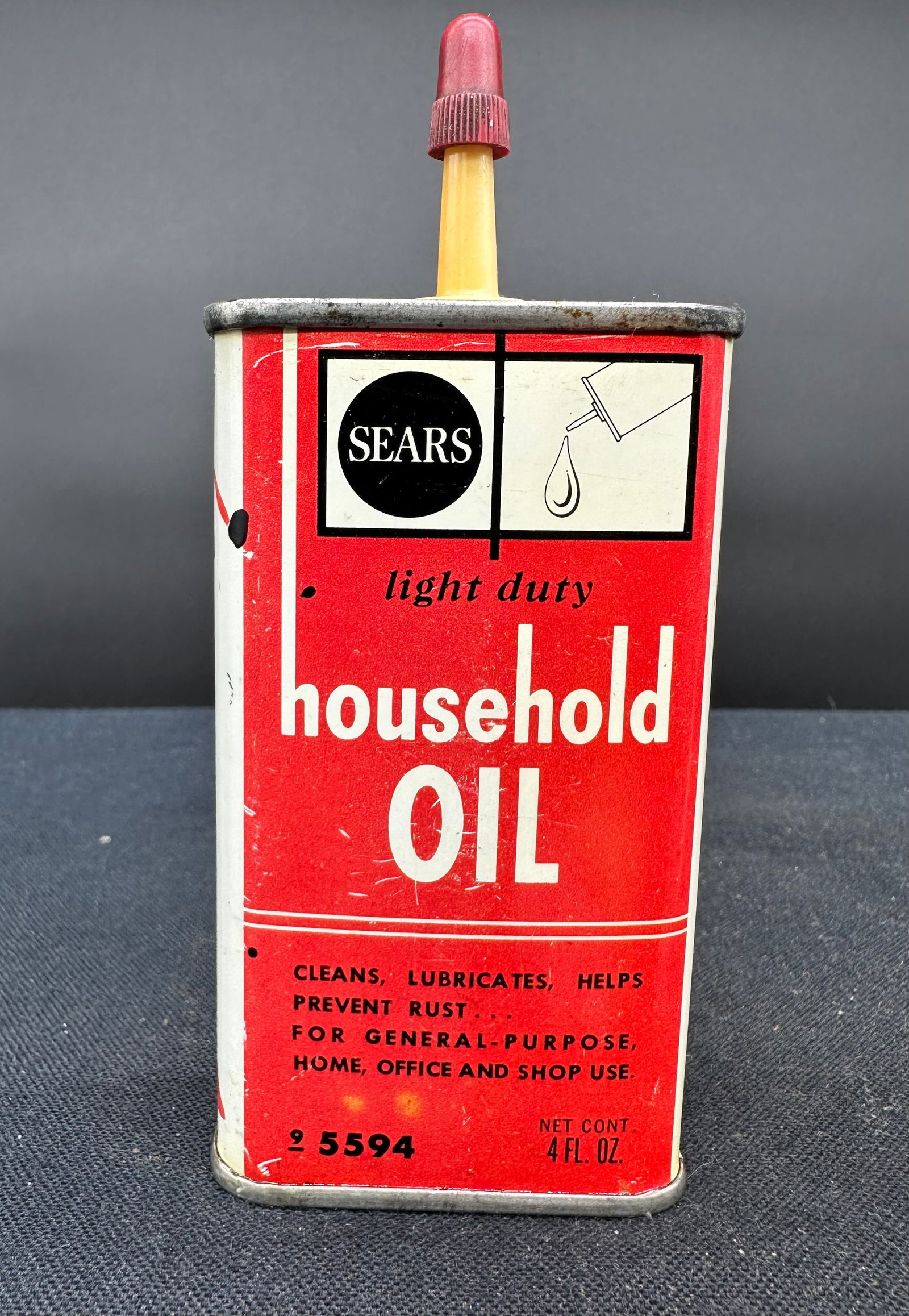 SEARS LIGHT DUTY HOUSEHOLD OIL HANDY OILER (1 of 4)