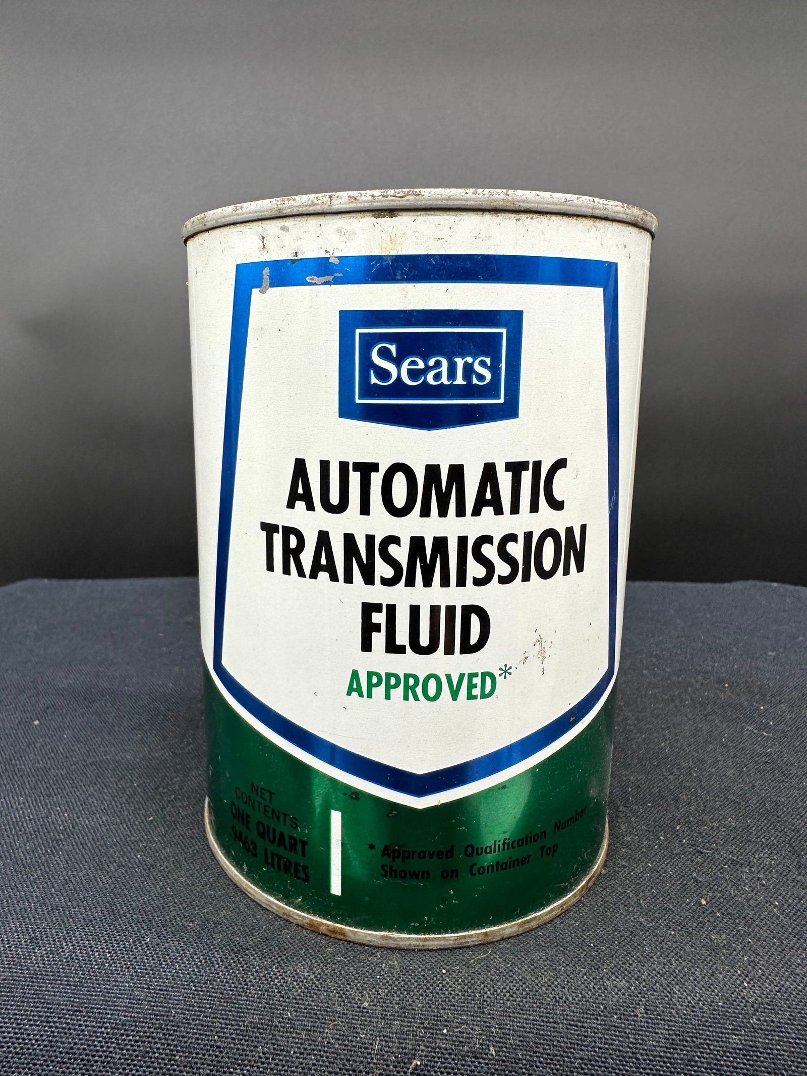 SEARS ATF MOTOR OIL 1 QUART CAN (1 of 6)
