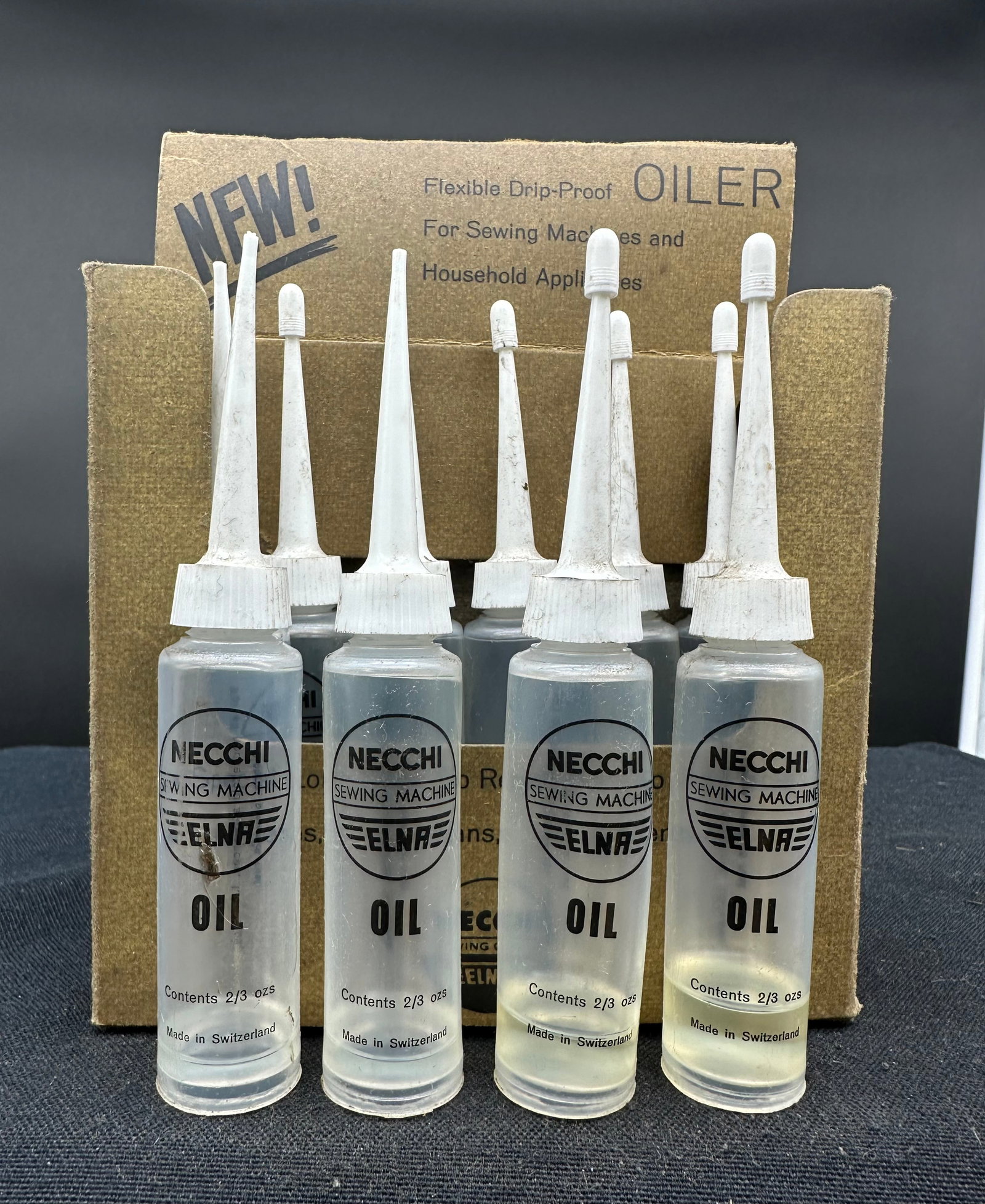 NEECHI SEWING MACHINE OILER COUNTER TOP DISPLAY (1 of 4)