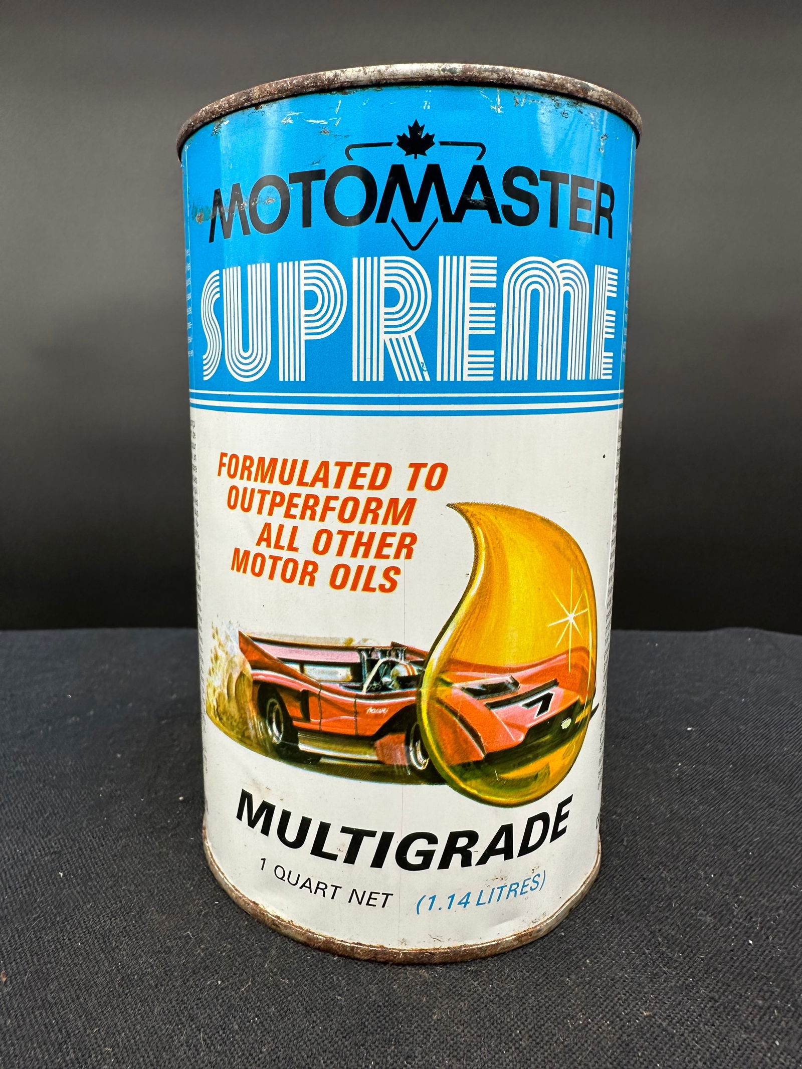 MOTO MASTER SUPREME 1 LITER OIL CAN: Please see photos for condition