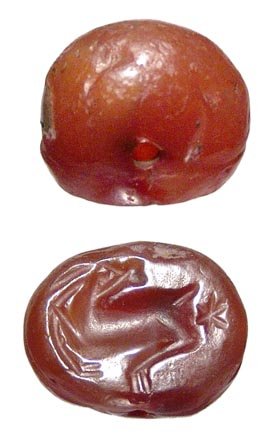 Iran, Sasanian, 224 - 651 AD. A nice carnelian O