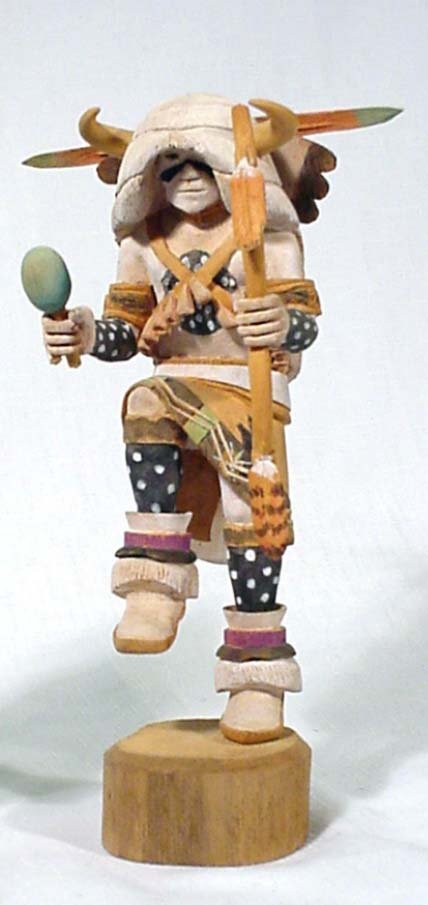 Hopi "White Buffalo Dancer' Kachina